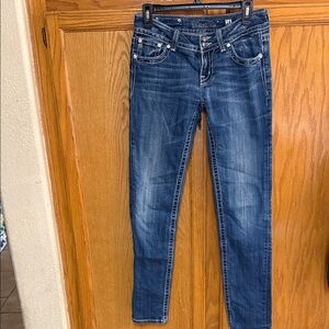 Miss Me Indigo Skinny Jeans